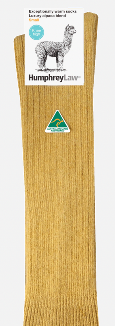 Humphrey Law Alpaca Knee High Socks