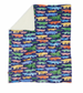 Crocodile Smile Velour Blanket