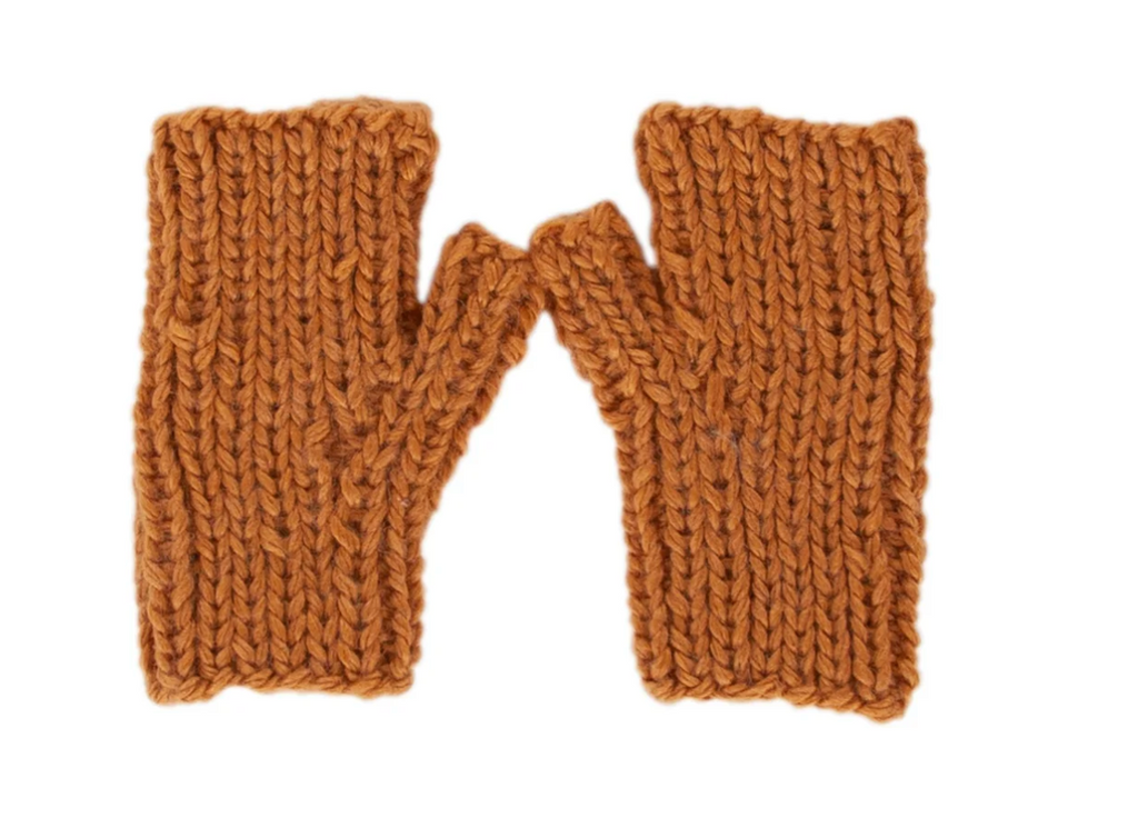 Freedom Kids Mittens - Caramel