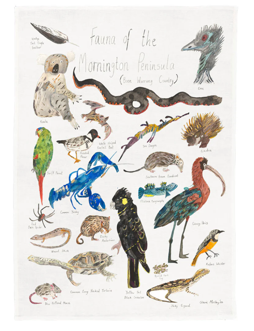 Melbourne Tea Towel