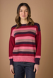 Clover Four Colour Stripe Jumper