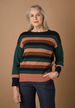 Clover Four Colour Stripe Jumper