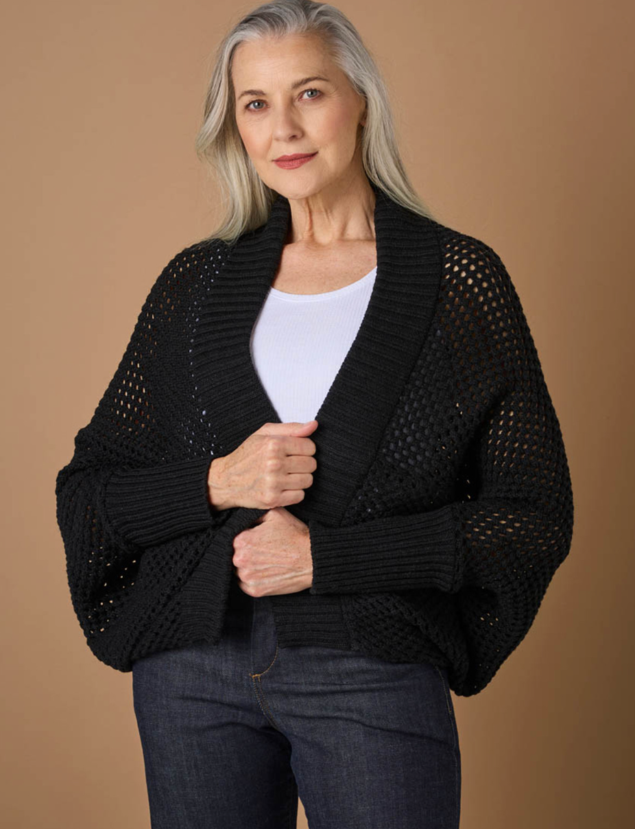 Sabina Crochet Shrug