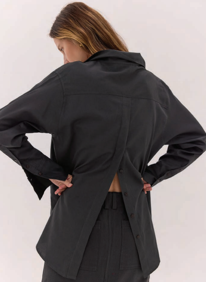 Split Back Shirt