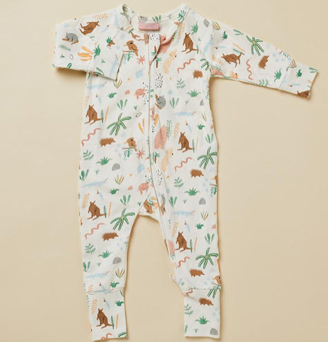 Outback Dreamers - Long Sleeve Zip Suit