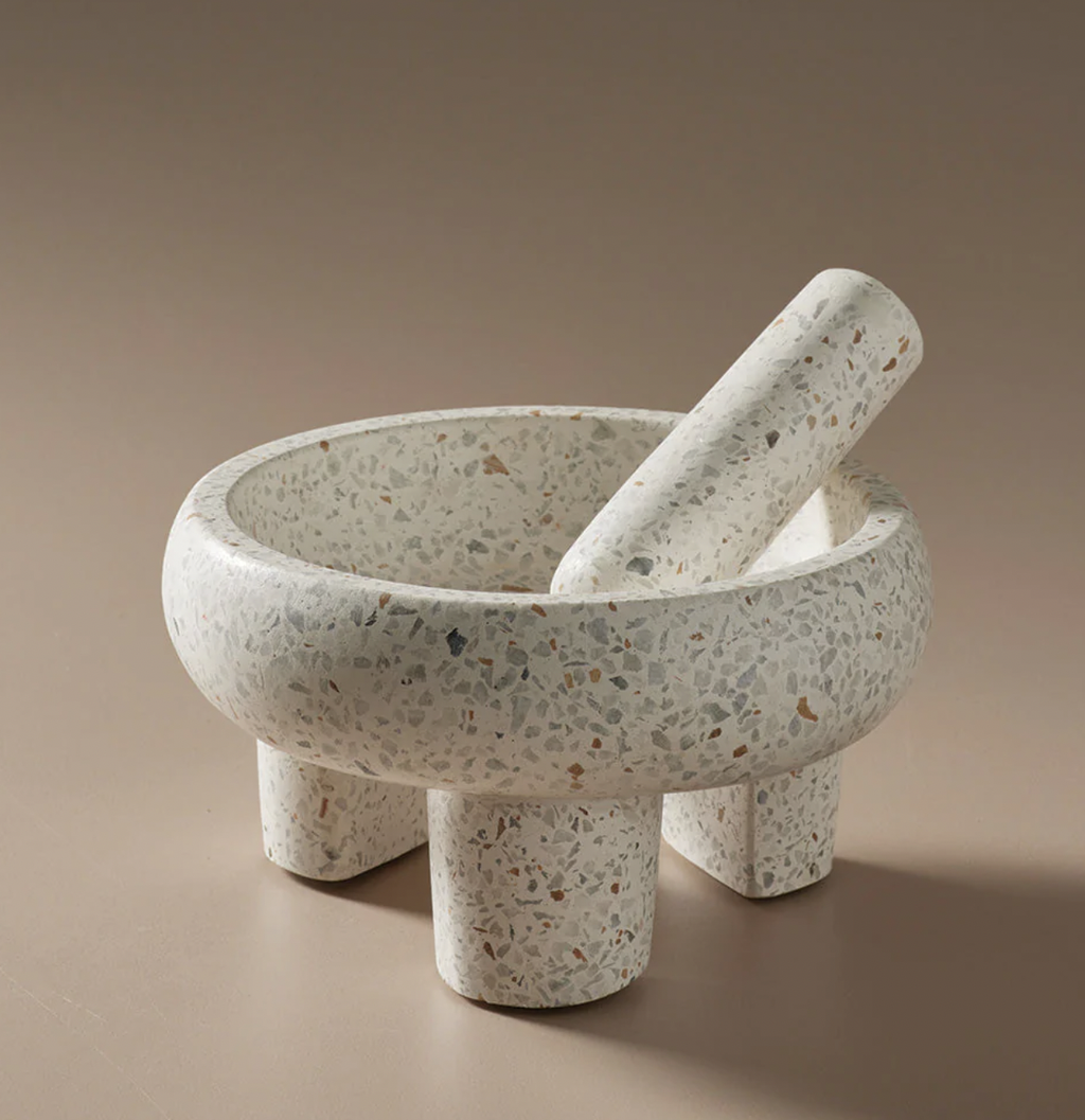Terrazzo Mortar & Pestle