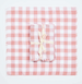Napkin Set - Gingham Pink