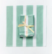 Napkin Set - Florence Stripe Green