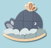 Whale Rocking Stacker