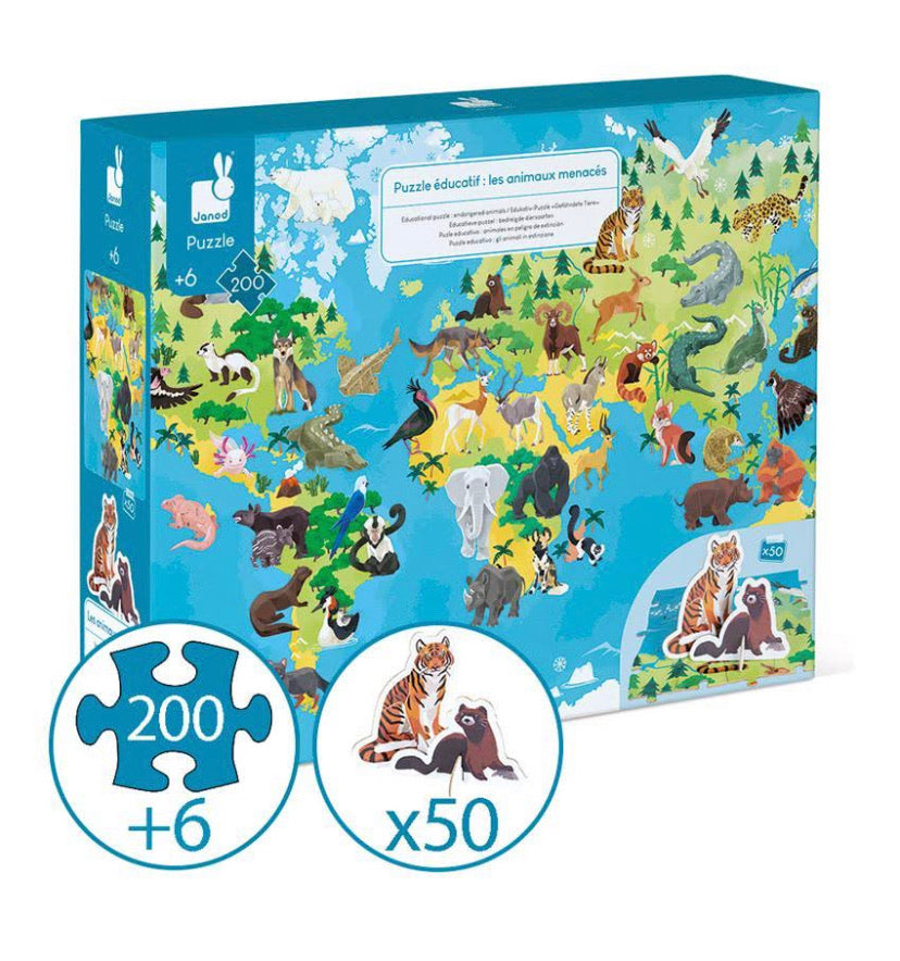 Endangered Animals Puzzle