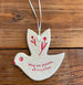 Ceramic Christmas Bird