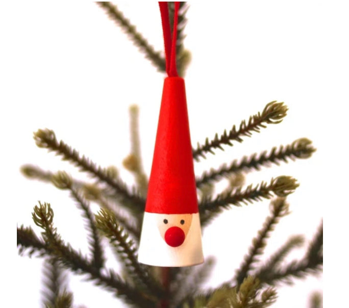 Santa Cone - hanging decor