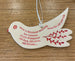 Ceramic Christmas Bird