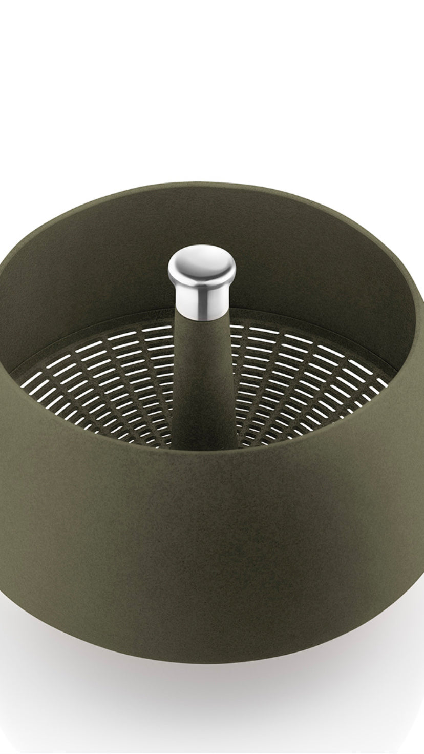 Green Tool Spinning Colander