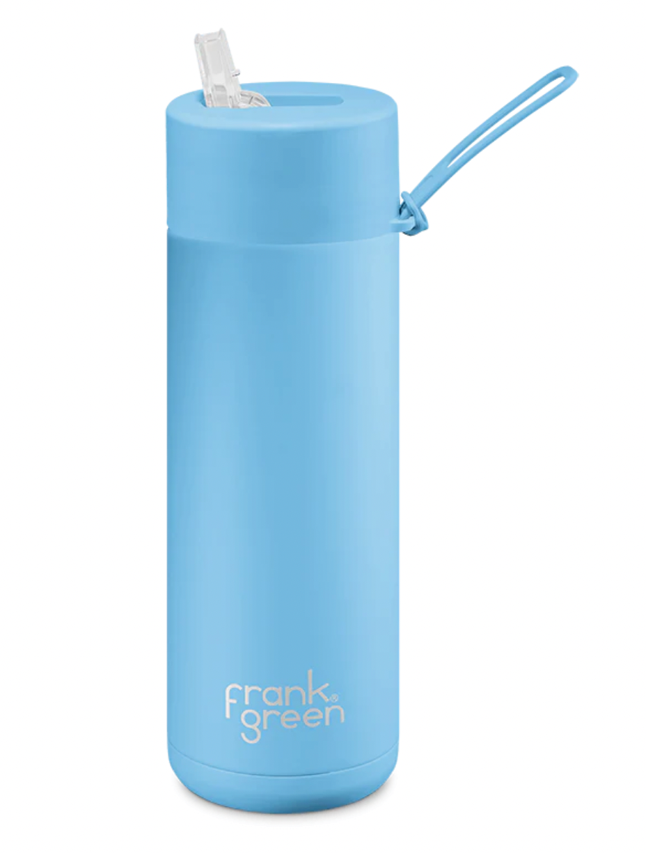 Reusable Bottle with Straw Lid (20oz)