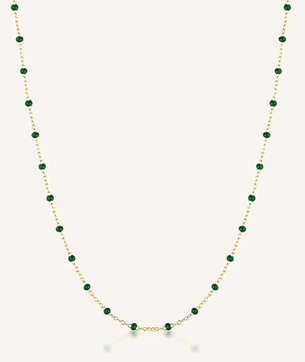 Tibi Necklace - Emerald