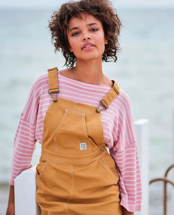 Celine Stripe Jersey Long Sleeve Tee