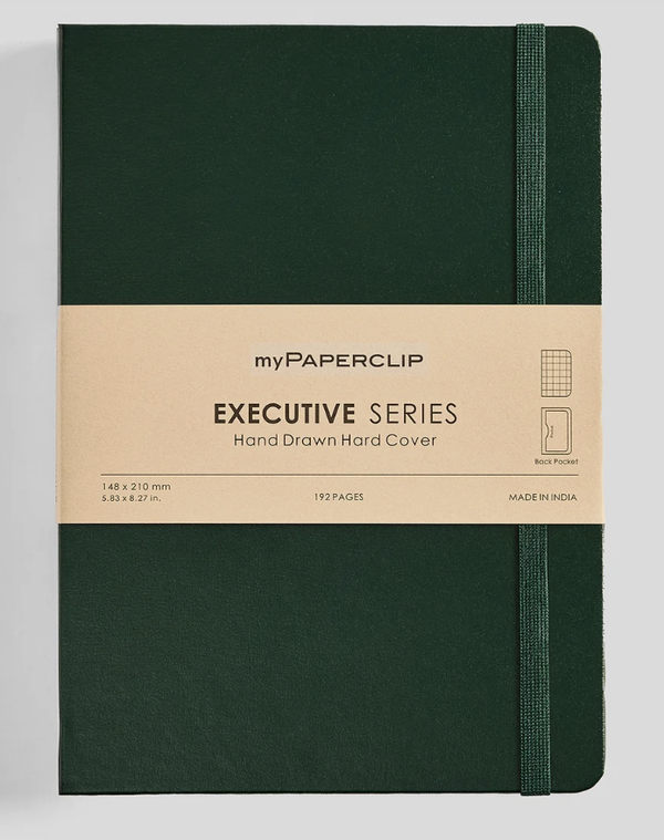 Executive Series A5 Hard Cover Notebook