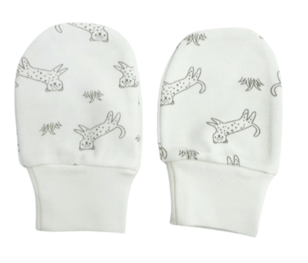 Happy Cheetah Mittens