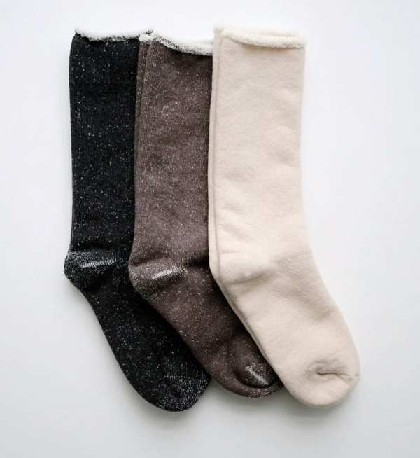 Hakne Cotton Wool Pile Socks
