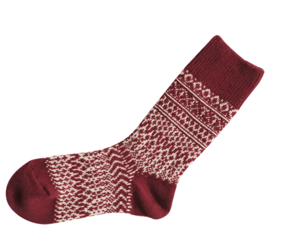 Oslo Wool Jacquard Sock