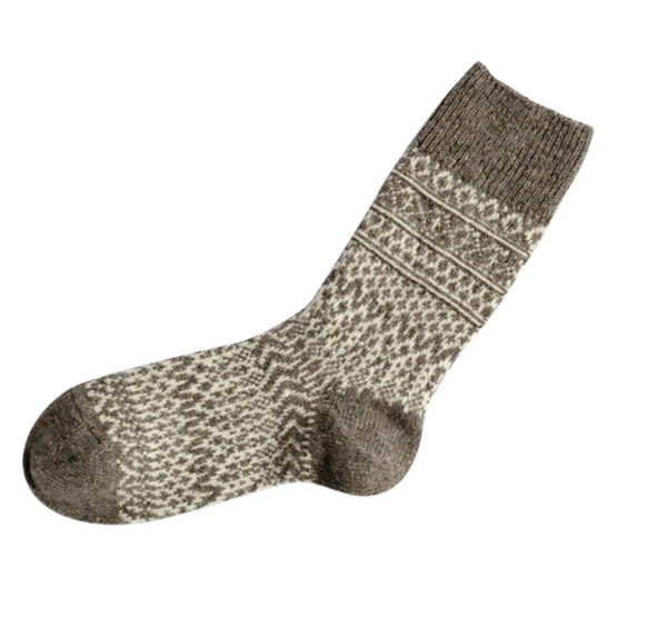 Oslo Wool Jacquard Sock