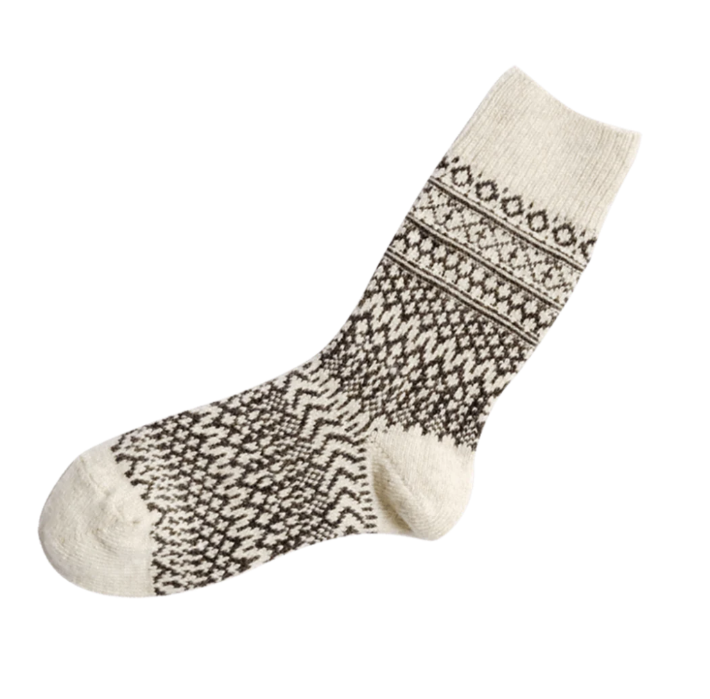 Oslo Wool Jacquard Sock