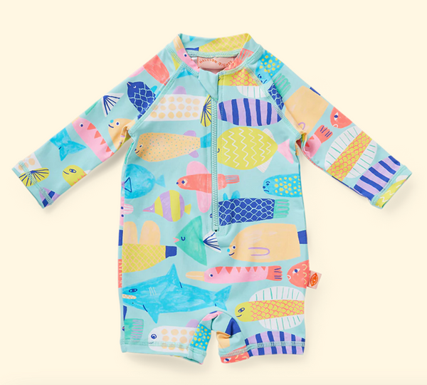 Rainbow Reef - Long Sleeve Rash Suit