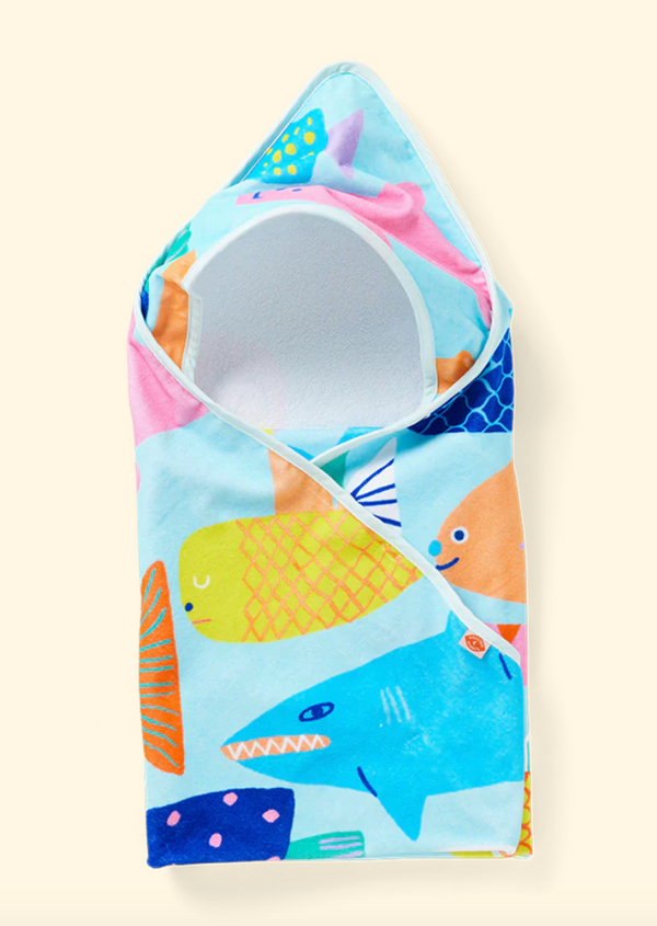 Rainbow Reef - Hooded Towel