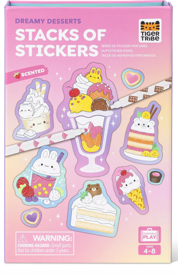 Scented Stacks of Stickers - Dreamy Desserts