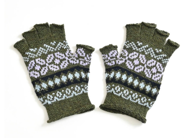 Dahlia Fairisle Glove