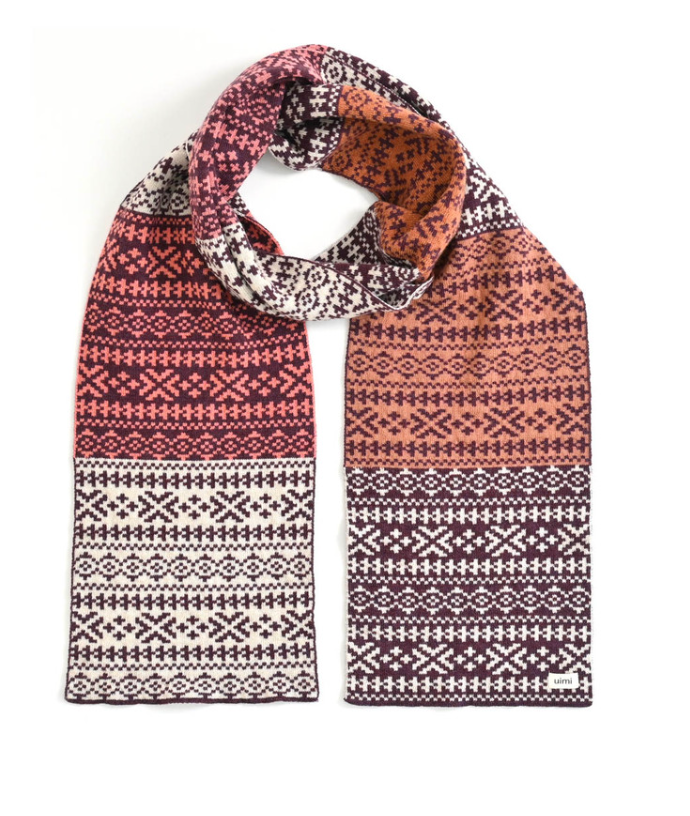 Ingrid Fairisle Scarf