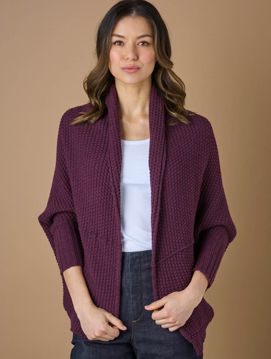 Honey Honeycomb Stitch Shrug