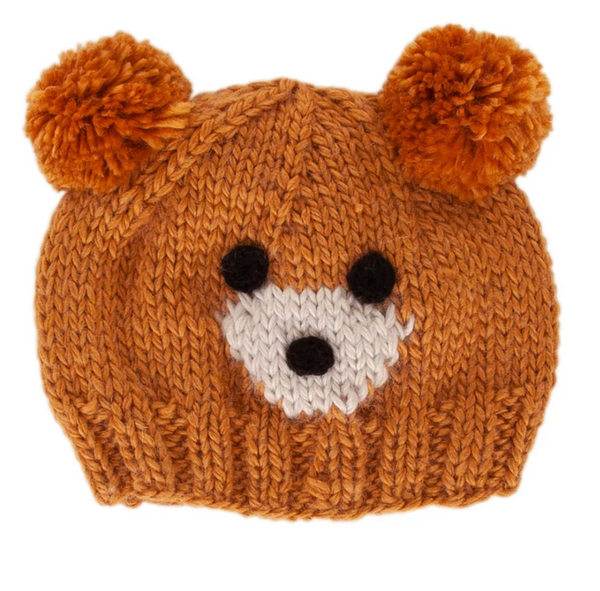 Bear Face Kids Beanie