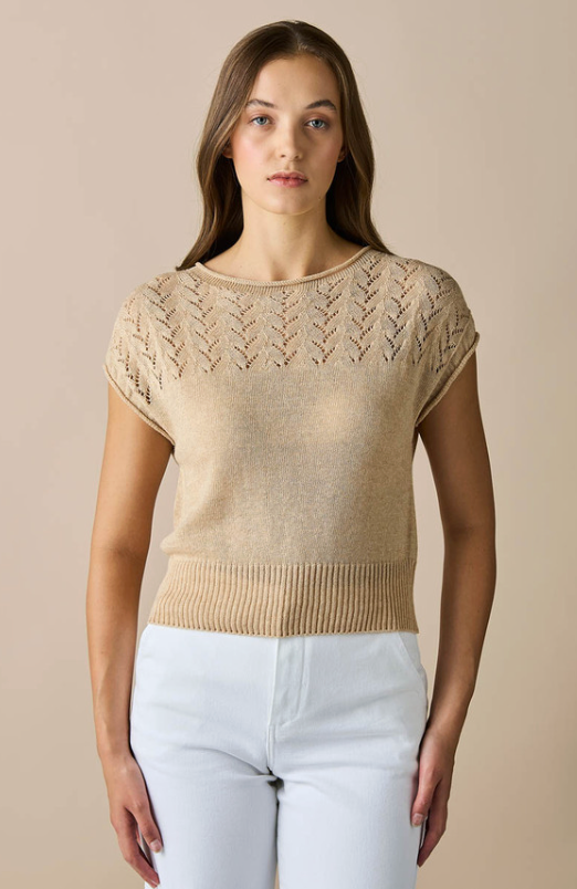 Blair Cotton Lace Vest