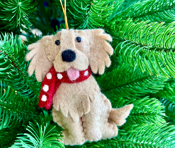 Felt Dog