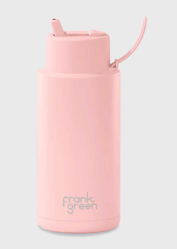 Reusable Bottle with Straw Lid (34oz)