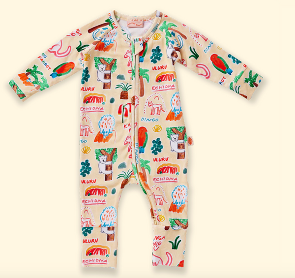 Coo-ee! Long Sleeve Romper