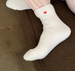 Embroidered Cloud Socks