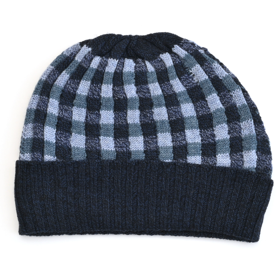 Picnic Check Beanie