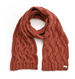 Mabel Aran Cable Scarf