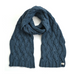 Mabel Aran Cable Scarf