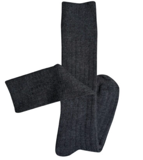 Long Rib Merino Socks