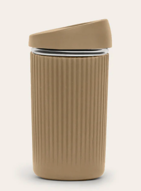 Reusable Glass Coffee Cup