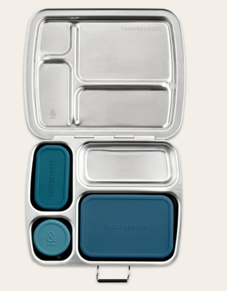 CrunchBox Lunch Box w 3 Pot Set