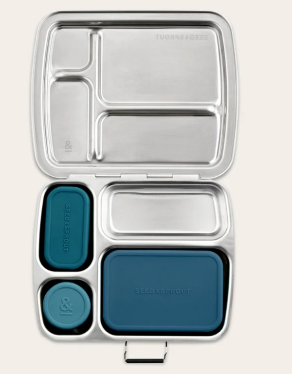 CrunchBox Lunch Box w 3 Pot Set