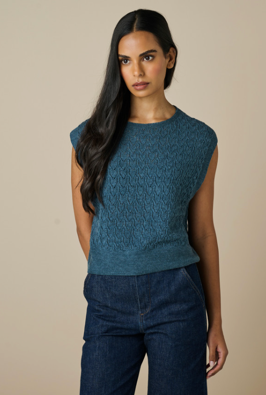 Kitty Lace Vest