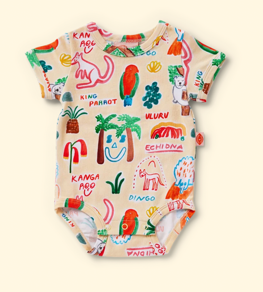 Coo-ee Short Sleeve Bodysuit