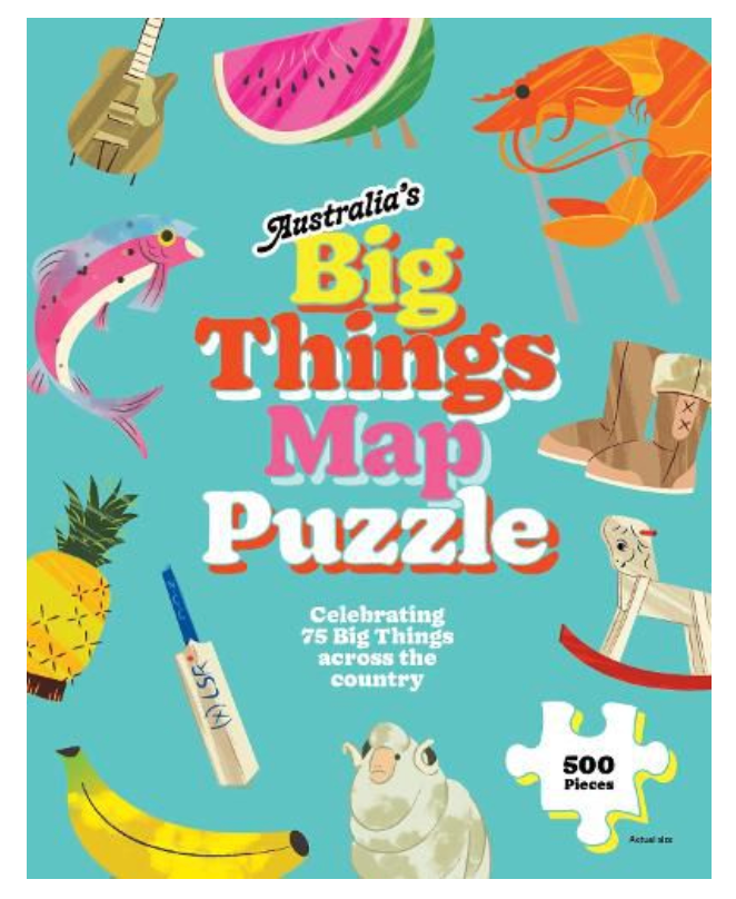 Big Things Map Puzzle