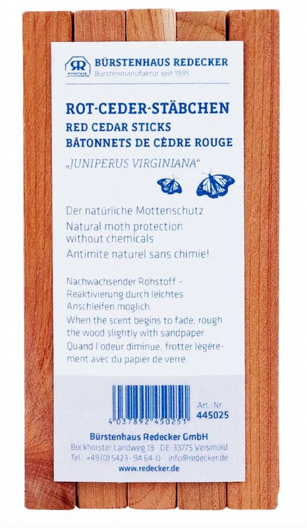 Red Cedar Moth Protection